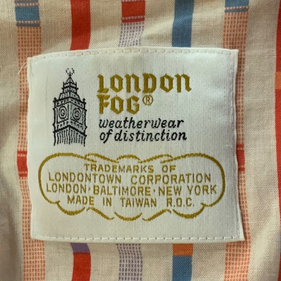 LONDON FOG VINTAGE WINDBREAKER SIZE 10 - Picture 8 of 11